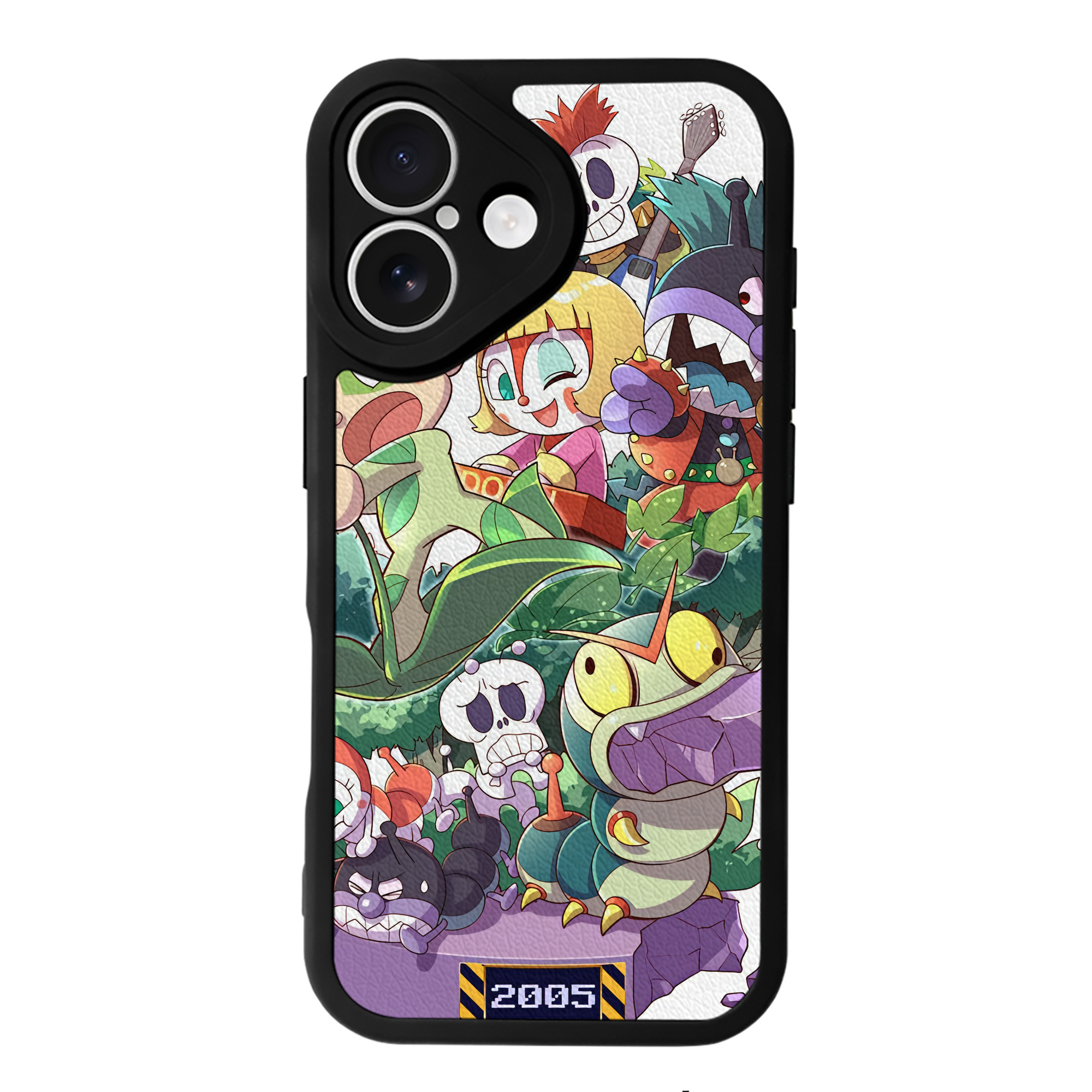 （画像用） アンパンマン Anpanman 【iPhone 16シリーズ対応】シリコンスマホケース（レザー調） 材質：シリコン